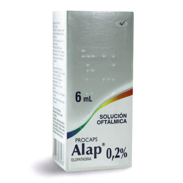 Alap Olopatadina 0.2% solución oftálmica gotas 6 ml — Procaps