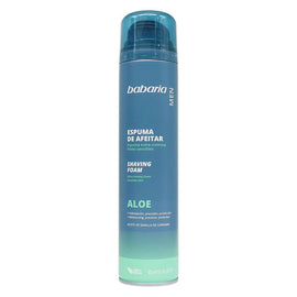 Espuma de afeitar Babaria con Aloe Vera 300 ml, envase spray