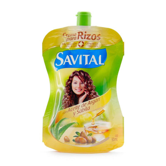 Crema para Peinar Savital Aceite de Argán 90 ml Unilever