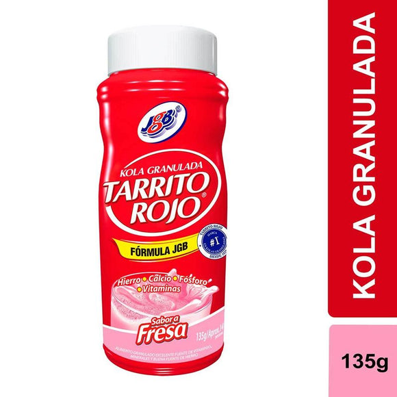 Kola Granulada Tarrito Rojo JGB Fresa 135 g