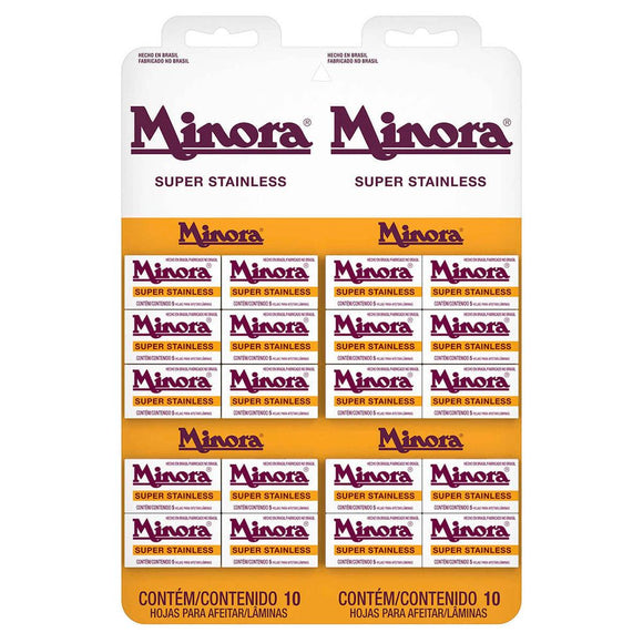 Cuchilla Minora doble filo caja x 5 uds x 20 — Procter & Gamble (Gillette)