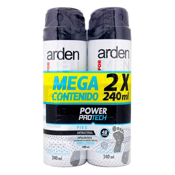 Desodorante Arden For Men Pies Spray Forte 240 mL aerosol antibacterial