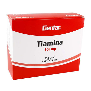 Tiamina 300 mg tabletas — Genfar