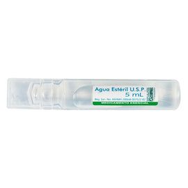 Agua Estéril 5ml Corpaul ampolla — Corpaul