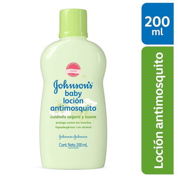 Loción Johnson's Baby Antimosquitos 200 ml — Johnson's