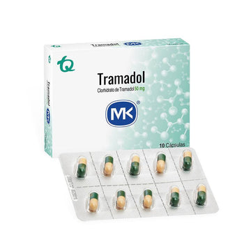 Tramadol 50mg 10 cápsulas — Procaps