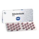 Hidroclorotiazida 25mg tabletas — Tecnoquímicas MK