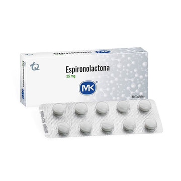Espironolactona 25mg 30 tabletas — Tecnoquímicas