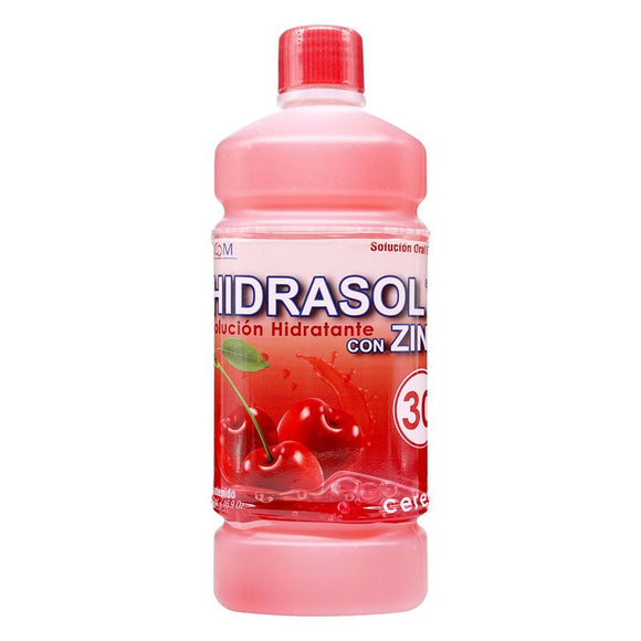 Hidrasol 30 con Zinc Cereza 500ml — Icom