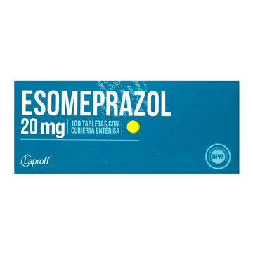 Esomeprazol 20mg 100 Tabletas LP — Laproff