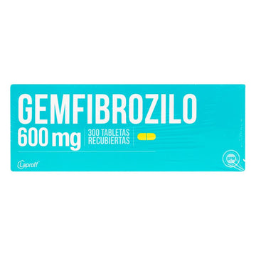Gemfibrozilo 600mg 300 Tabletas — Laproff