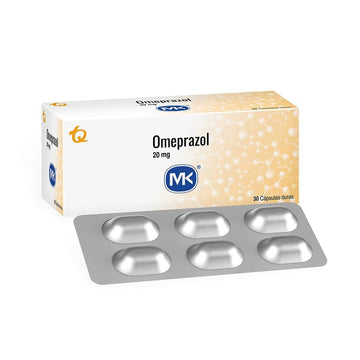 Omeprazol 20mg 30 Tabletas — Tecnoquimicas