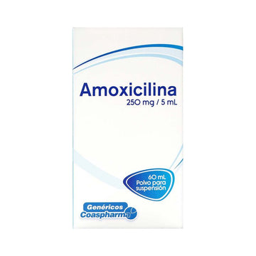 Amoxicilina 250mg Suspensión 60ml — Coaspharma
