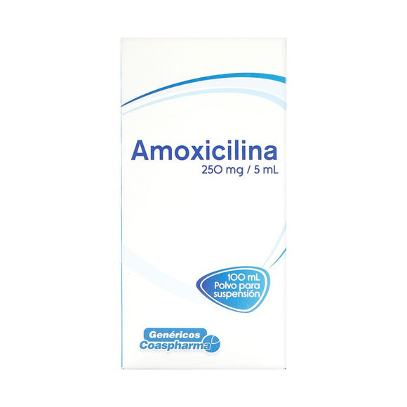 Amoxicilina 250mg Suspension 100ml — Coaspharma