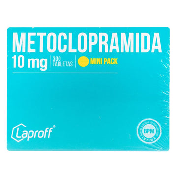 Metoclopramida 10mg 300 tabletas — Laproff