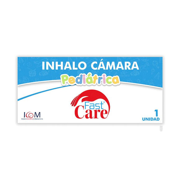 Inhalo Cámara Icom Pediátrica aerocámara con reservorio — Icom