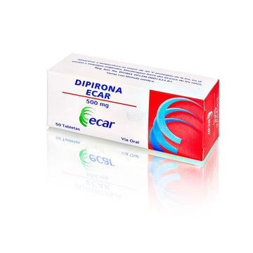 Dipirona 500mg 50 Tabletas — Ecar