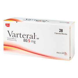 Varteral 80 mg/5 mg 28 Cápsulas Blandas