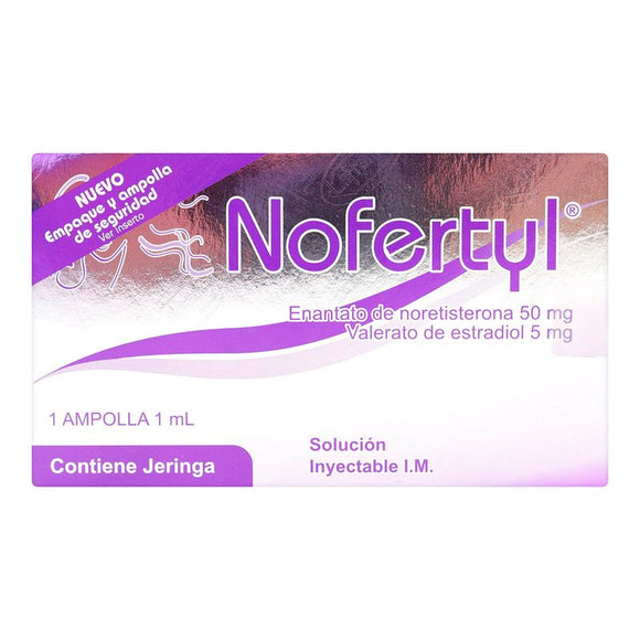 Nofertyl ampolla 1 ml estradiol noretisterona — Lafrancol