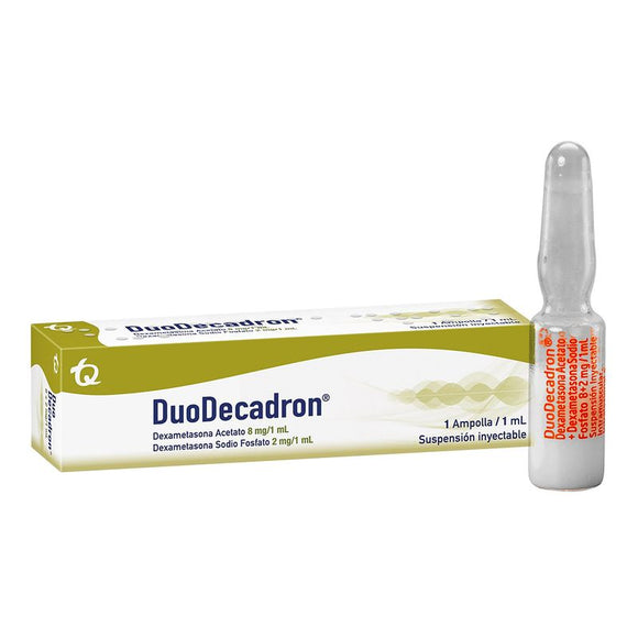 Duodecadron 8mg/2mg 1 ml ampolla — Tecnoquímicas