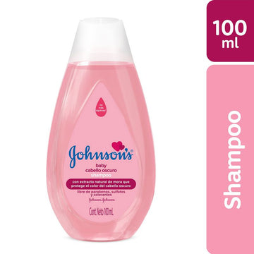 Shampoo Johnson's Baby Cabello Oscuro x 100 ml