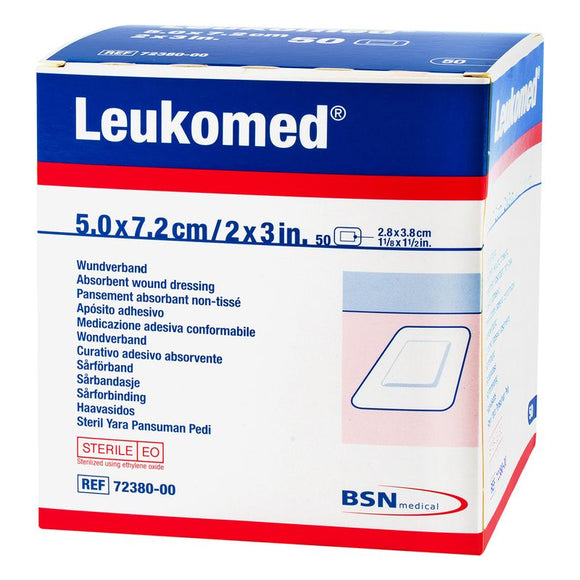 Apósito Leukomed 5x7.2 cm 50 Unidades — BSN Medical