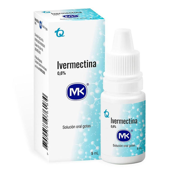 Ivermectina 0.6% solución oral 5ml — Tecnoquímicas
