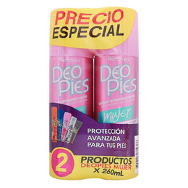 Combo Desodorante Deo Pies Mujer Spray 260 ml x 2 más 50 ml Recamier