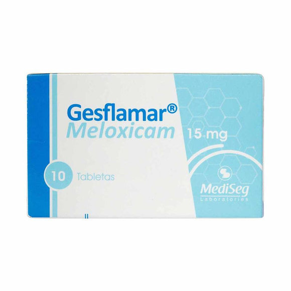 Gesflamar 15mg 10 tabletas — Icom