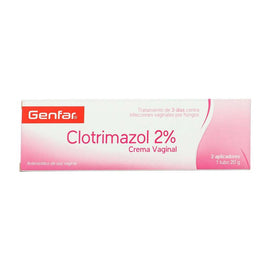 Clotrimazol 2% Crema Vaginal 20 gr Genfar