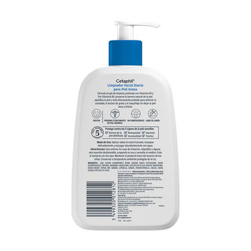 Cetaphil Limpiador Facial Diario para Piel Grasa 237 ml