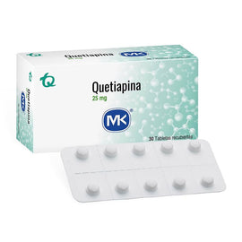Quetiapina 25mg tabletas — Tecnoquímicas MK