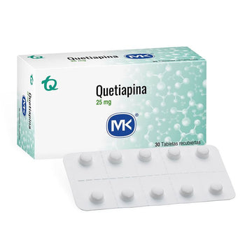 Quetiapina 25mg tabletas — Tecnoquímicas MK