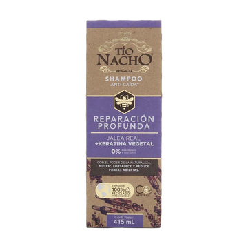 Shampoo Tio Nacho Keratina Vegetal 415 ml - Genomma Lab