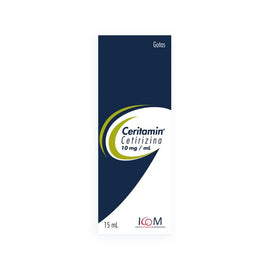 Ceritamin Cetirizina Gotas 10 mg 15 ml Icom