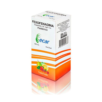 Fexofenadina jarabe 30mg/5ml 150ml — Ecar