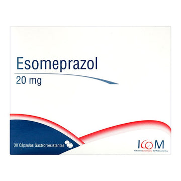 Esomeprazol 20mg 30 cápsulas — Icom