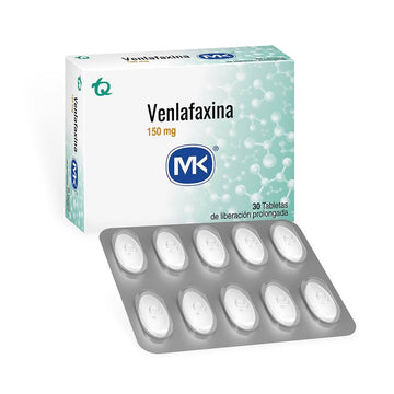 Venlafaxina 150mg 30 tabletas — Tecnoquímicas