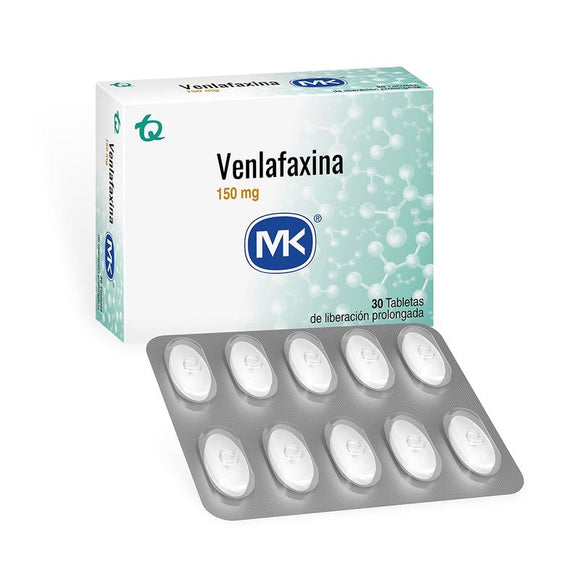 Venlafaxina 150mg 30 tabletas — Tecnoquímicas