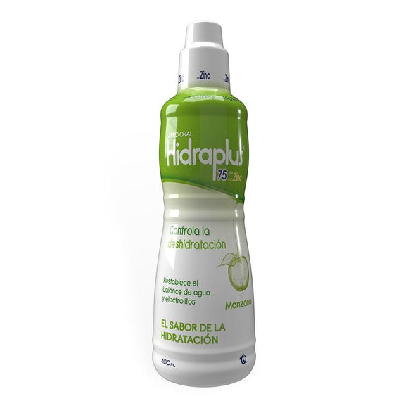 Hidraplus 75 Zinc Manzana 400 ml — Tecnoquímicas