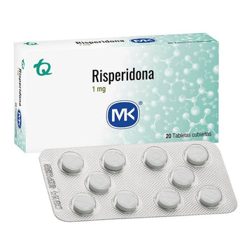 Risperidona 1mg tabletas — Tecnoquímicas MK