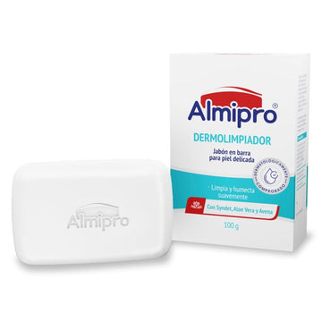 Jabón Almipro Dermolimpiador Barra 100 g - Laboratorio San Jorge