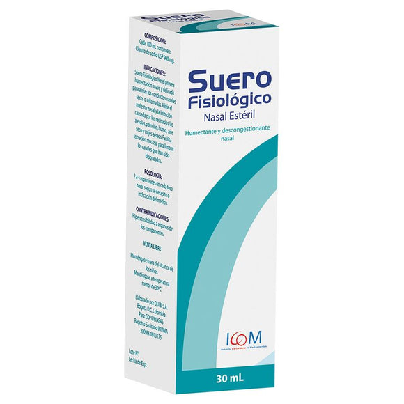 Suero Fisiológico Nasal Spray 30 ml — ICOM