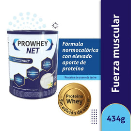 Prowhey Net Vainilla 434 g polvo reconstitución oral — Boydorr