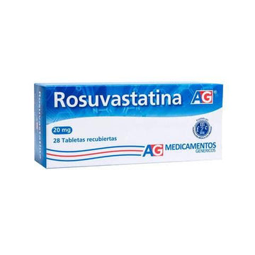 Rosuvastatina 20mg 28 Tabletas — Lafrancol