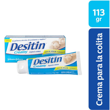 Desitin Creamy crema antipañalitis 113 g — Johnson & Johnson