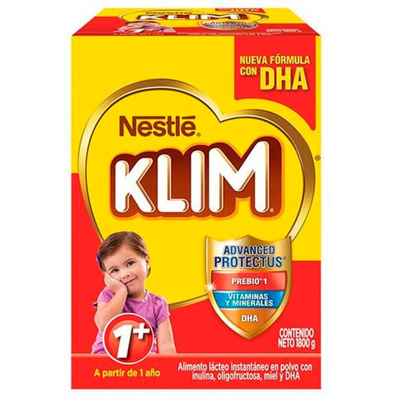 Klim 1+ alimento lácteo con DHA 1800 g — Nestlé