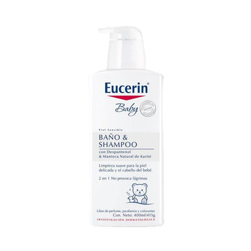 Eucerin Baby Baño y Shampoo 400 ml