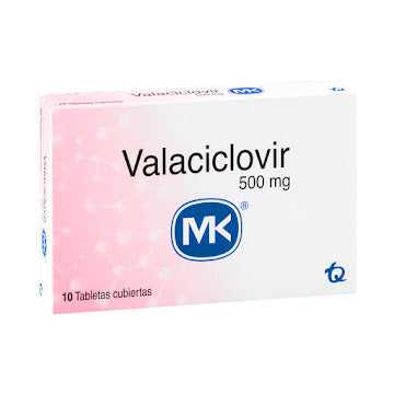Valaciclovir 500mg 10 tabletas — Tecnoquímicas