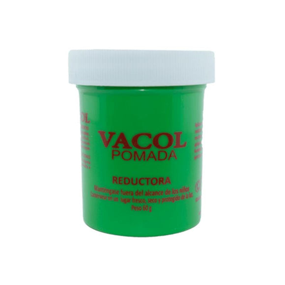 Vacol Pomada con Color sales de magnesio, alcanfor y mentol pote 60 g — Laboratorios Lelve